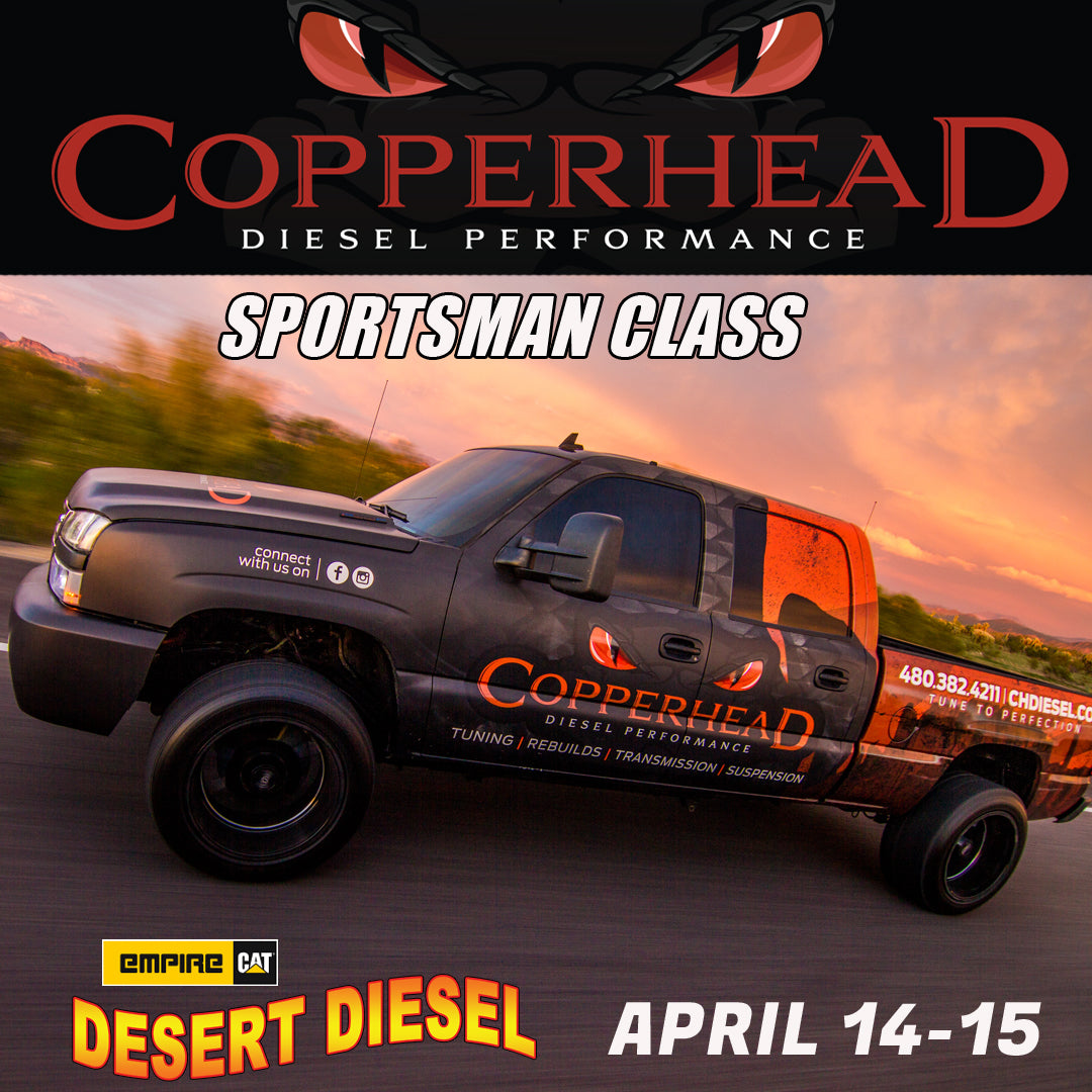 Copperhead Diesel Performance Sponsors the Sportsman Class at DDN 2023