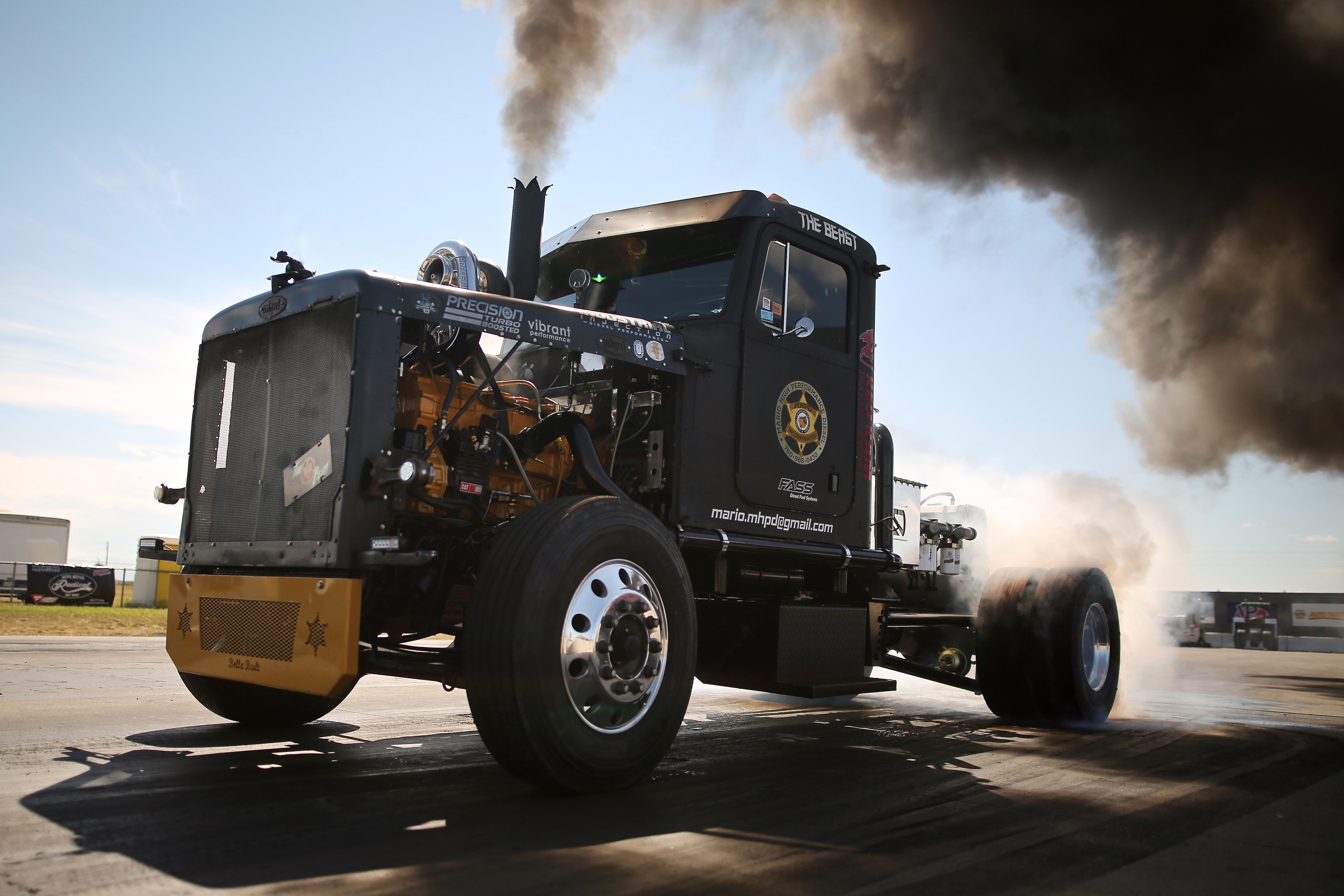 Mario Monette Sets New Hot Rod Semi Class National MPH Record at Big Sky Truck Fest